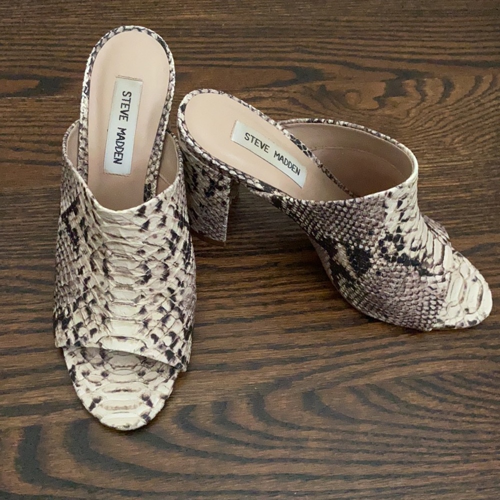 Steve Madden slip on heels